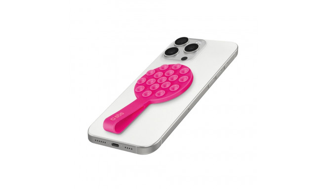 SBS MAG Grippy MagSafe Compatible Holder with Suction Cup and Ear - Pink