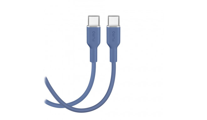 Puro ICON USB-C - USB-C Cable 1.5m - Blue