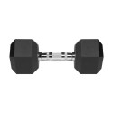 REBEL ACTIVE Hantle żeliwne gumowane 2x10 kg