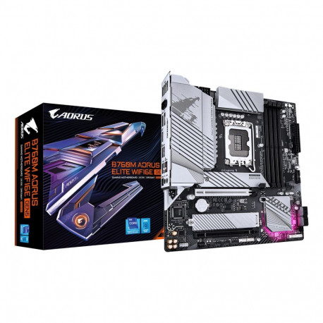 GIGABYTE B760M AORUS ELITE WIFI6E GEN5 emaplaat – toetab 14. põlvkonna Intel Core protsessoreid, 12+