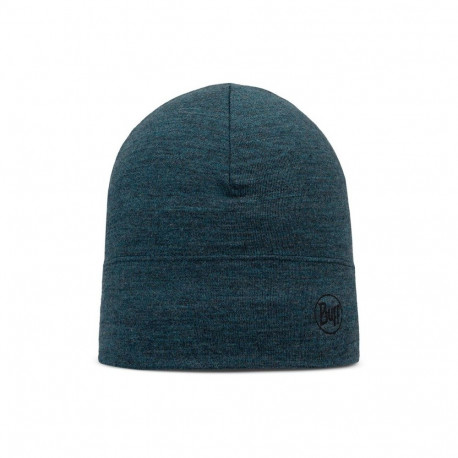 Buff Midweight Merino Wool Hat Hat Blue