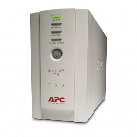 APC Back-UPS, 350VA/210W, torn, 230V, 4x IEC C13 väljundit, kasutaja vahetatav aku