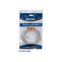 Intellinet Network Cat6 1m hall CCA U/UTP PVC RJ45 kullatud kontaktid snagless bootiga eluaegse gara