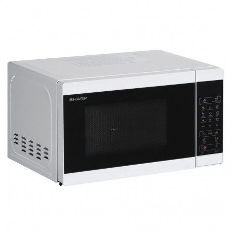 Sharp YC-MG02E-W sinine, valge mikrolaineahi countertop 20 l 800 W