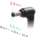 Akyga AK-ND-17 toiteadapter/inverter sisetingimustesse 65 W must