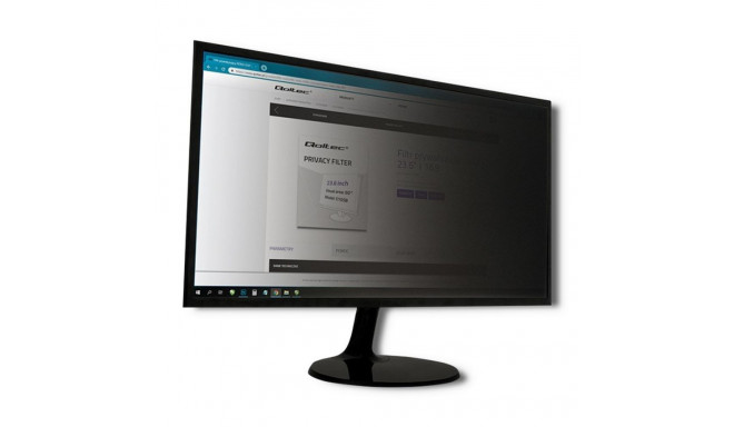 Qoltec 51056 display privacy filters 55.9 cm (22")