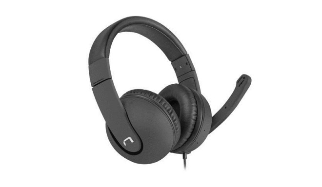 Natec Genesis Rhea peavõru must kõrvaklapid