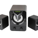 Esperanza EGS107 2.1 USB LED 5 W must kõlarid