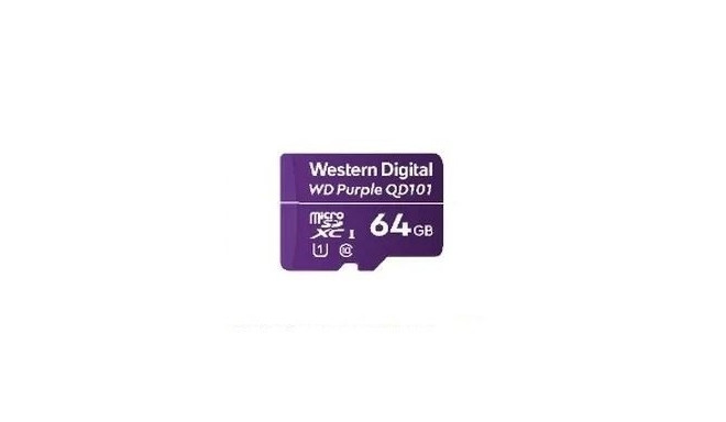 Western Digital WD Purple SC QD101 memory card 64 GB MicroSDXC Class 10