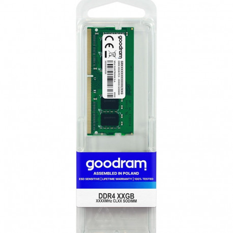 Goodram GR3200S464L22/16G mälumoodul 16 GB 1 x 16 GB DDR4 3200 MHz