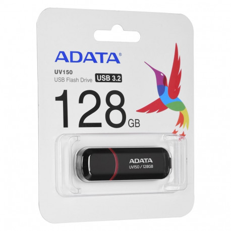 ADATA AUV150-128G-RBK USB flash drive 128 GB USB Type-A 3.2 Gen 1 (3.1 Gen 1) Black