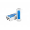 Lanberg NT-0401 võrgukaabli tester UTP/STP kaabli tester sinine, valge