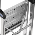 Krause Safety Folding ladder silver