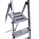 Krause Secury Folding ladder silver