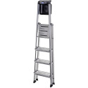 Krause Secury Folding ladder silver