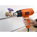 Black & Decker KX1650-QS kuumapuhur 740 l/min 600 °C 1750 W must, oranž