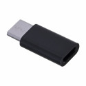 Savio AK-31 / B kaabli liides/sugupool adapter Micro USB USB 3.1 Typ C must