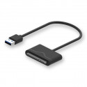 SAVIO AK-39 USB 3.0 - SATA III adapter 3.5″/2,5" ketastele toiteallikaga must