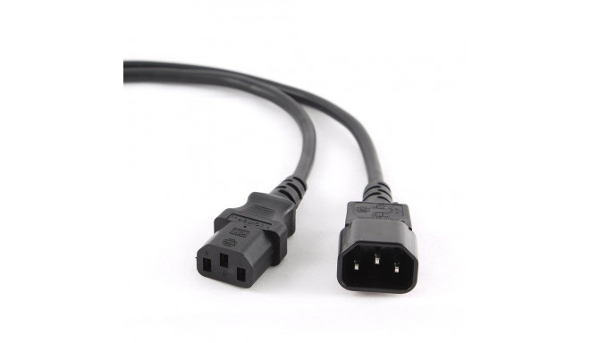 Gembird PC-189 power cable Black C14 coupler