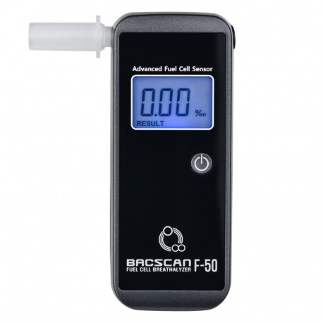 BACscan F-50 alcohol tester 0 - 4% Black