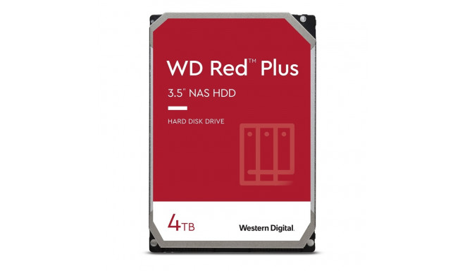 Western Digital Red Plus WD40EFPX internal hard drive 3.5" 4000 GB Serial ATA III