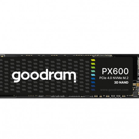 Goodram SSDPR-PX600-500-80 internal solid state drive 500 GB M.2 PCI Express 4.0 NVMe 3D NAND