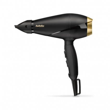 BaByliss 6704E föön 2000 W must, kuldne