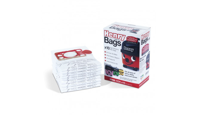 Numatic HEPA-flo NVM1CH 9L tolmukotid tolmuimejatele Henry Hetty Harry 10 tk