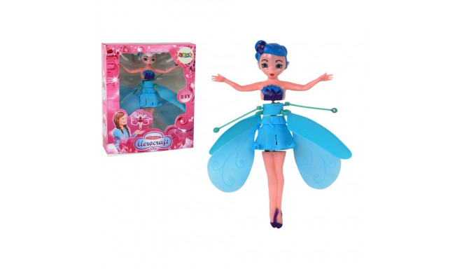 maagiline sinine lendav haldjanukk käega juhitav