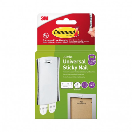 3M Command konks Jumbo 1 + 4 suurt riba