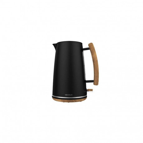 Cecotec 01479 electric kettle 1.7 L 3000 W Black, Wood