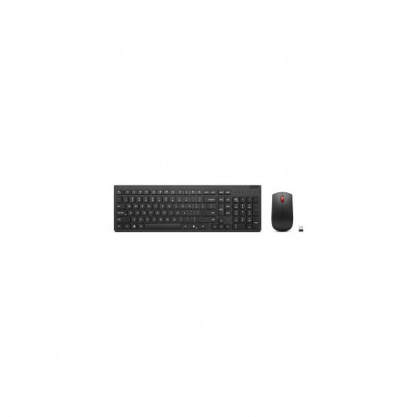 Lenovo 4X31R64457 keyboard Mouse included Office RF Wireless Belgian, English Black