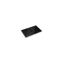 FABER S.p.A. Galileo BK Glass NG A830 Black Built-in 83 cm Zone induction hob 4 zone(s) Built-in hoo