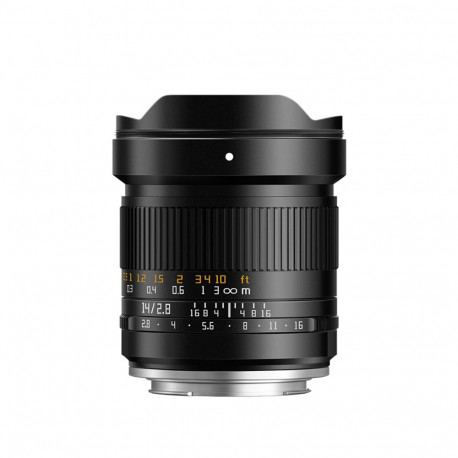 TTArtisan objektiiv 14mm f/2,8 Sony FE (FF)
