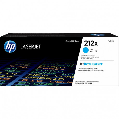 "HP Toner 212X W2121X Cyan bis zu 10.000 Seiten"