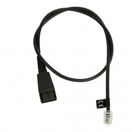 "Jabra Kabel QD -> RJ10 Lucent und Cisco 79xx glatt"