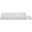 "Logitech Desktop MK650 Signature BOLT [DE] white BT Mouse: Signature M650 for Busi. (400â€“4000 DPI