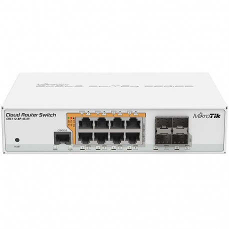 "8P+4 MikroTik CRS112-8P-4S-IN PoE+ M RM"