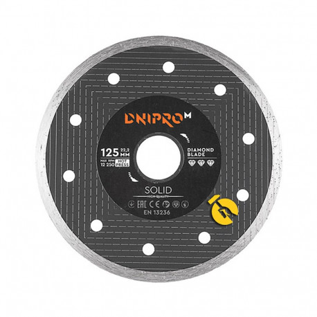Diamond cutting disc Ø125x2x22.2mm 81948000 DNIPRO-M