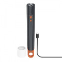 Led tourist flashlight 4 light modes zoom diff