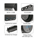 USB Car Charger 4xUSB Ports