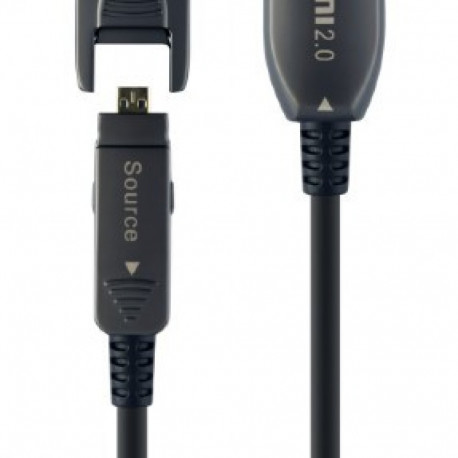 Cable AOC High Speed HDMI with ethernet 50 m with adapter D/A