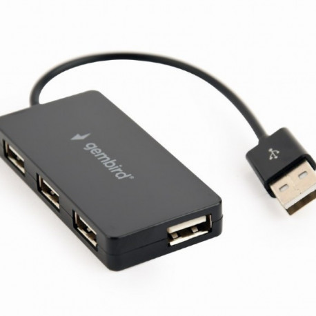 USB 4port Hub black