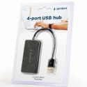 USB 4port Hub black