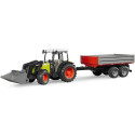 Tractor Claas Nectis 267F with frontloader