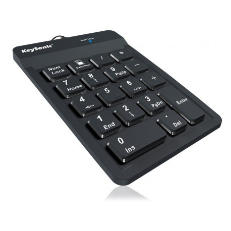 The ACK-118BK2 is a specialized industrial/medical keyboard designed for environmen