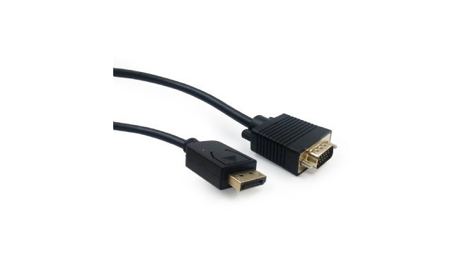 Cable DisplayPort VGA 1.8m black