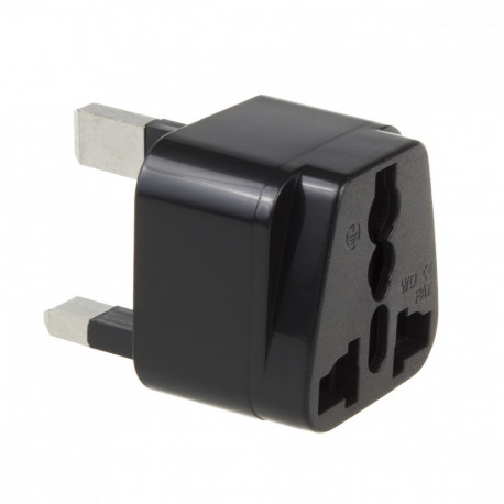 Maclean reisiadapter MCE154 EU-UK, must
