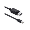 Qoltec kaabel Mini DisplayPort - DisplayPort 1,8m, must