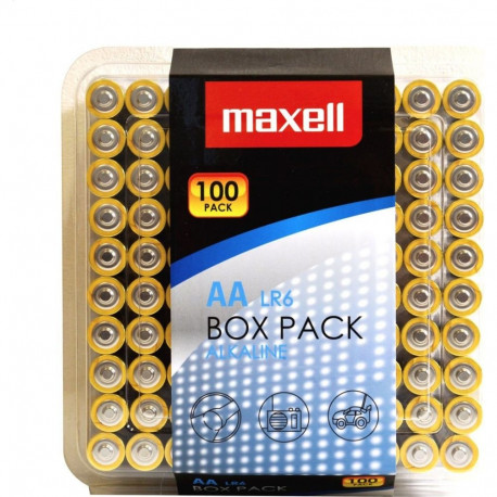Maxell LR6/AA battery 100 pcs.